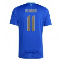 Camiseta Argentina Angel Di Maria #11 Visitante Equipación Copa America 2024 manga corta